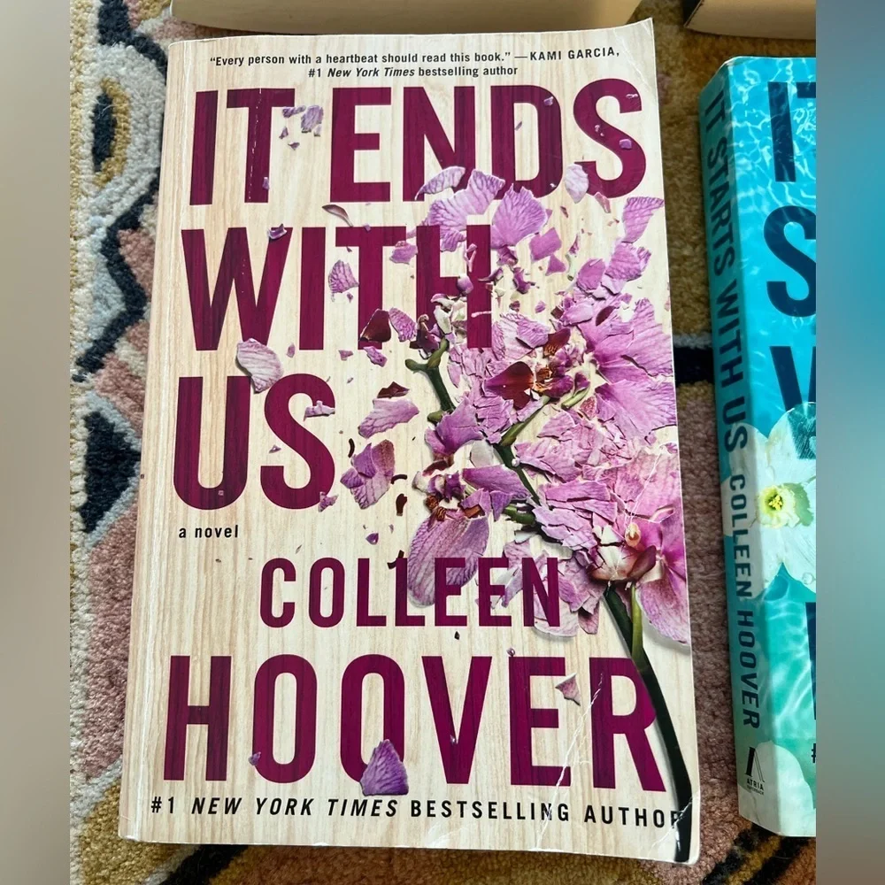 Colleen Hoover Current Reads Book Lot